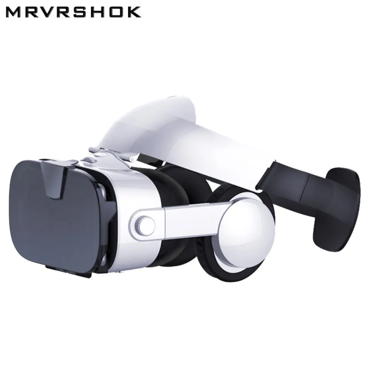 Hight Quality Intelligent Virtual Reality VR Headset VR Helmet For Phone 3D VR Video Game With Headphones